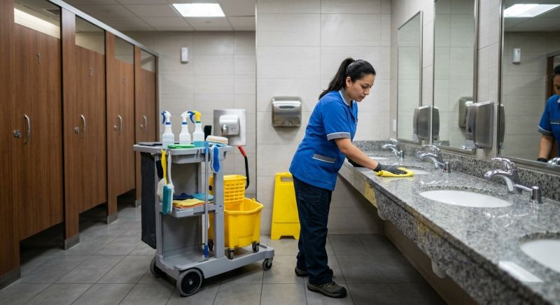 Office Bathroom Cleaning in Rockwall, TX