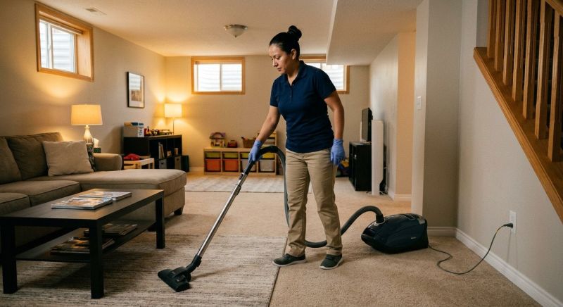 Basement Vacuuming in Shreveport, LA