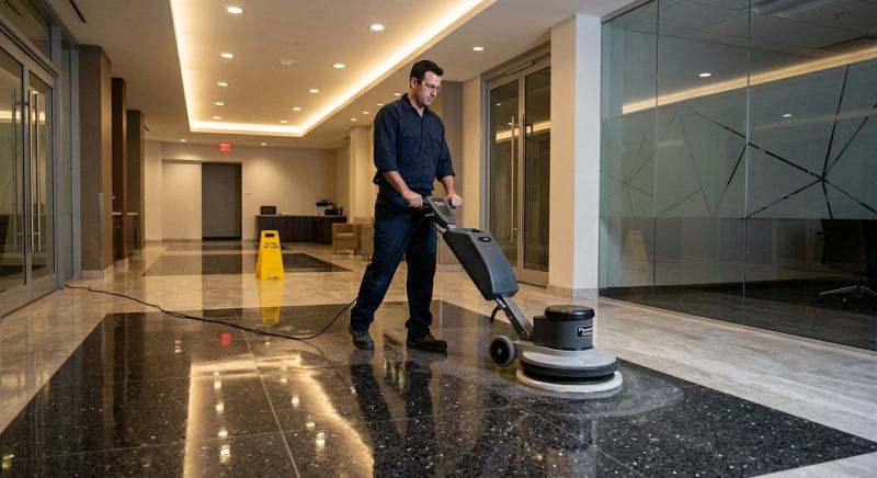 Commercial Floor Shining in Orange County, CA