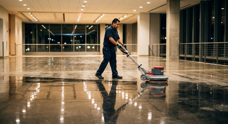Commercial Floor Shining in Los Angeles, CA