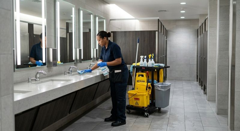 Commercial Restroom Cleaning in Conroe, TX
