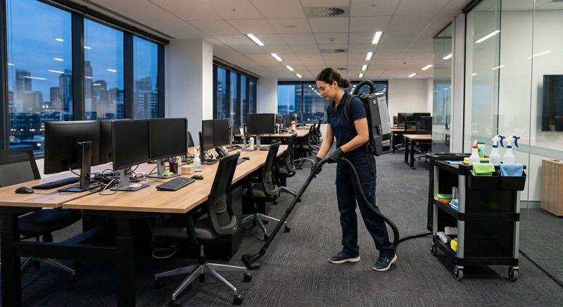 Office Floor Cleaning in Frisco, TX
